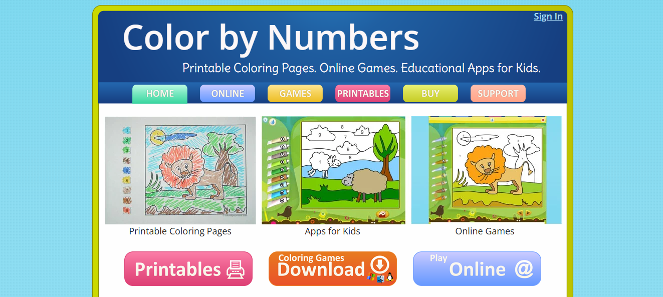 Color by Numbers&nbsp;