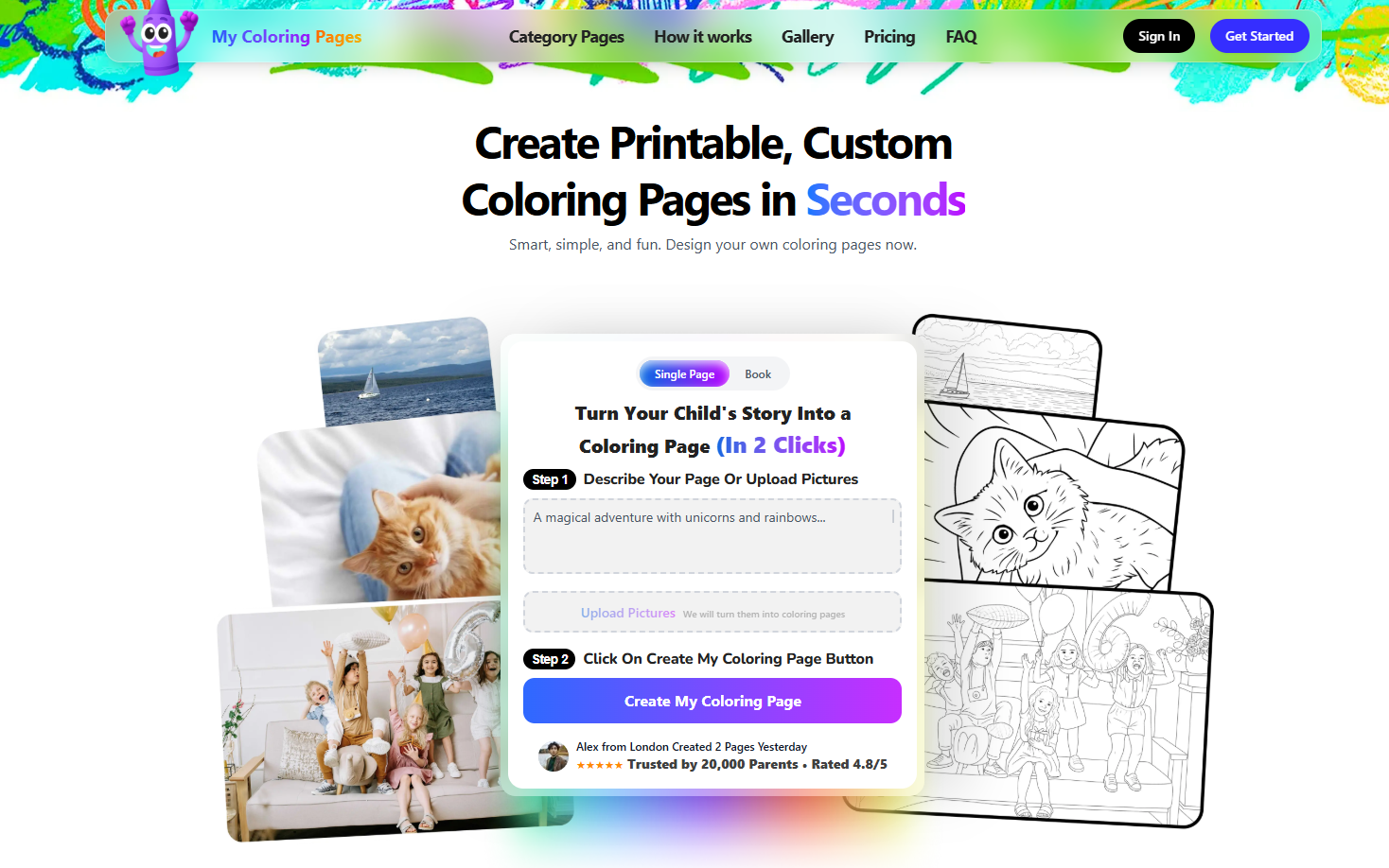 My Coloring Pages - Fun Activities for Preschoolers