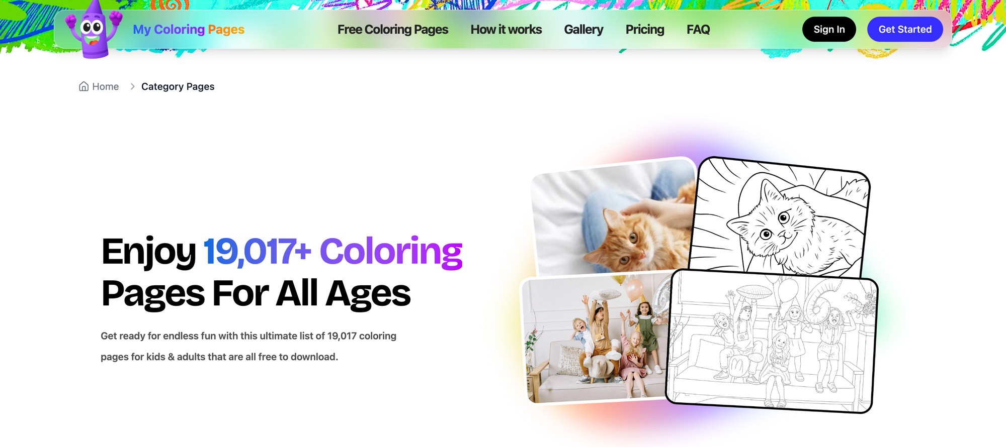 My Coloring Pages&nbsp;&nbsp;