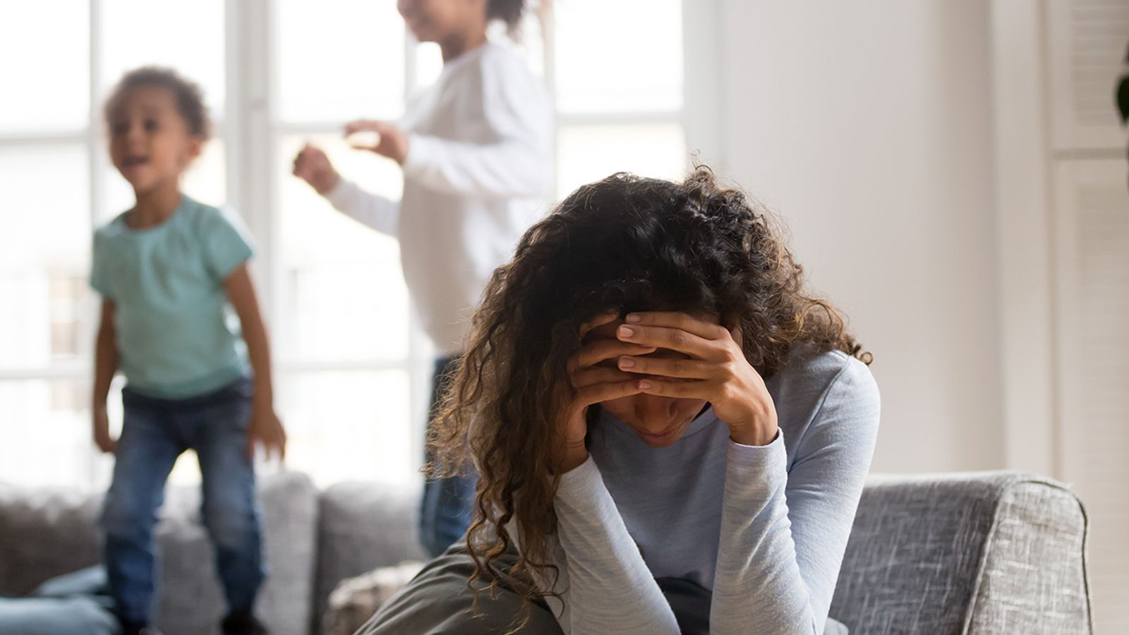 woman stressed - Parenting Therapy