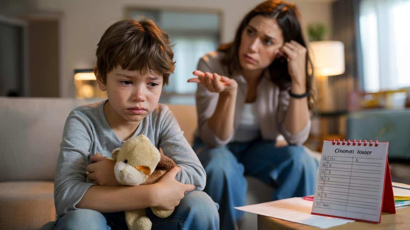 child being sad - Authoritative vs Authoritarian Parenting