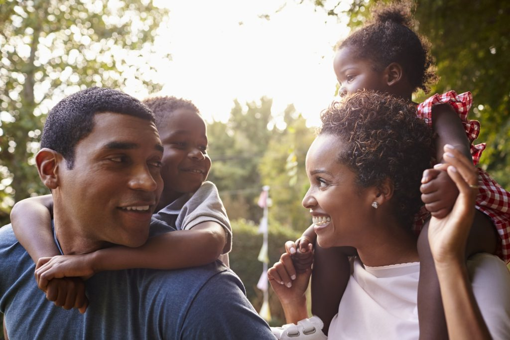Parents taking a Walk - Parenting Techniques