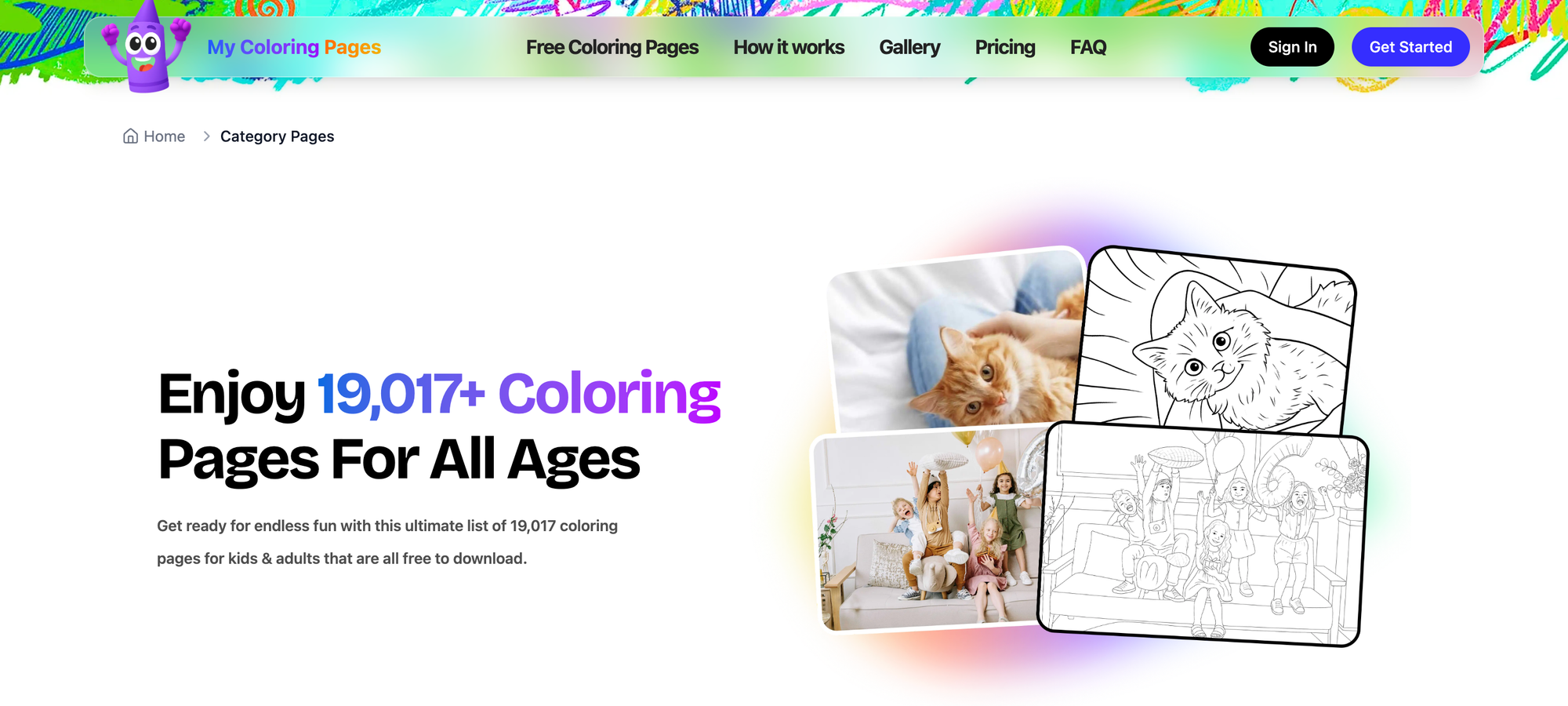 My Coloring Pages&nbsp;&nbsp;