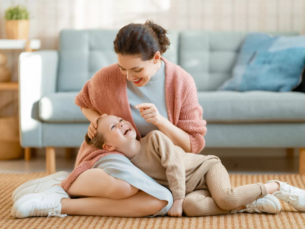 Mother Playing with Child - PACE Parenting