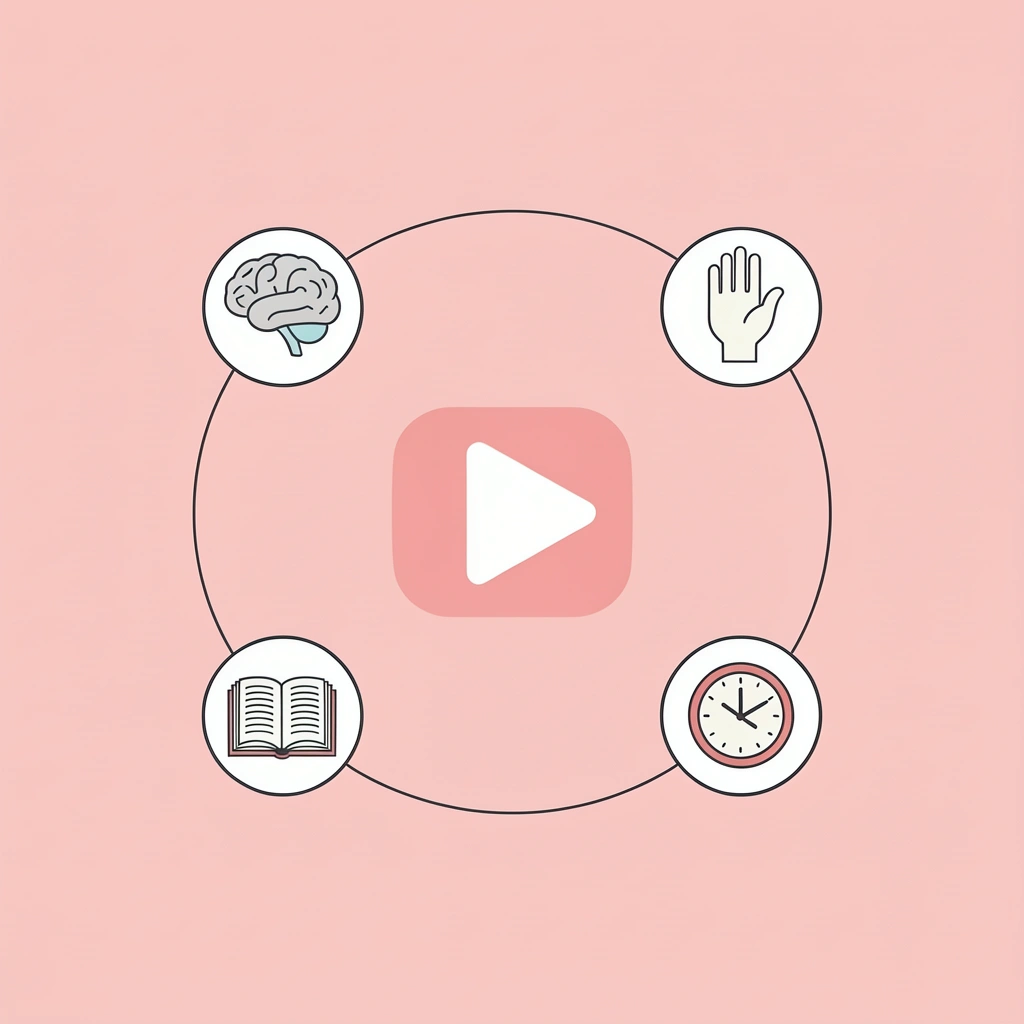 Central hub showing how games develop motor skills, pattern recognition, and attention span in preschoolers