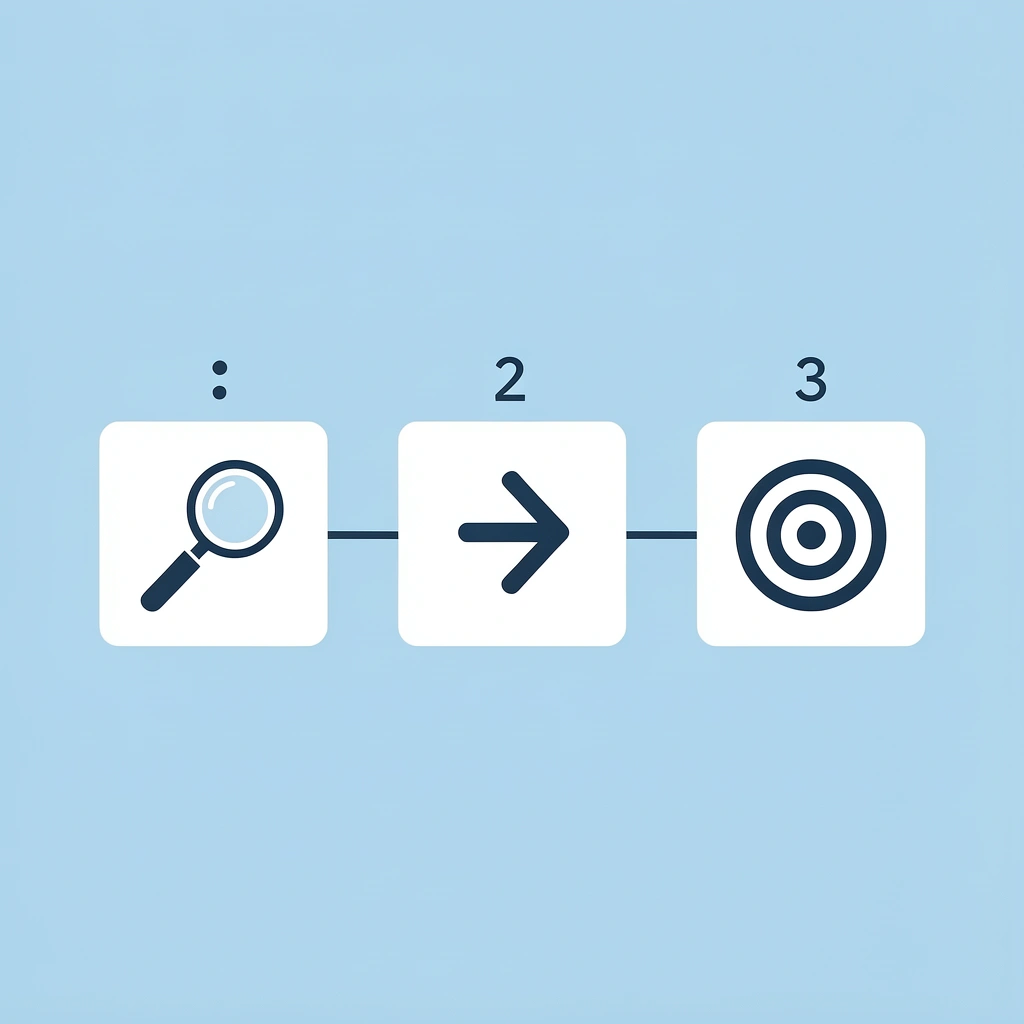 Three numbered steps showing how to teach distance awareness to preschoolers