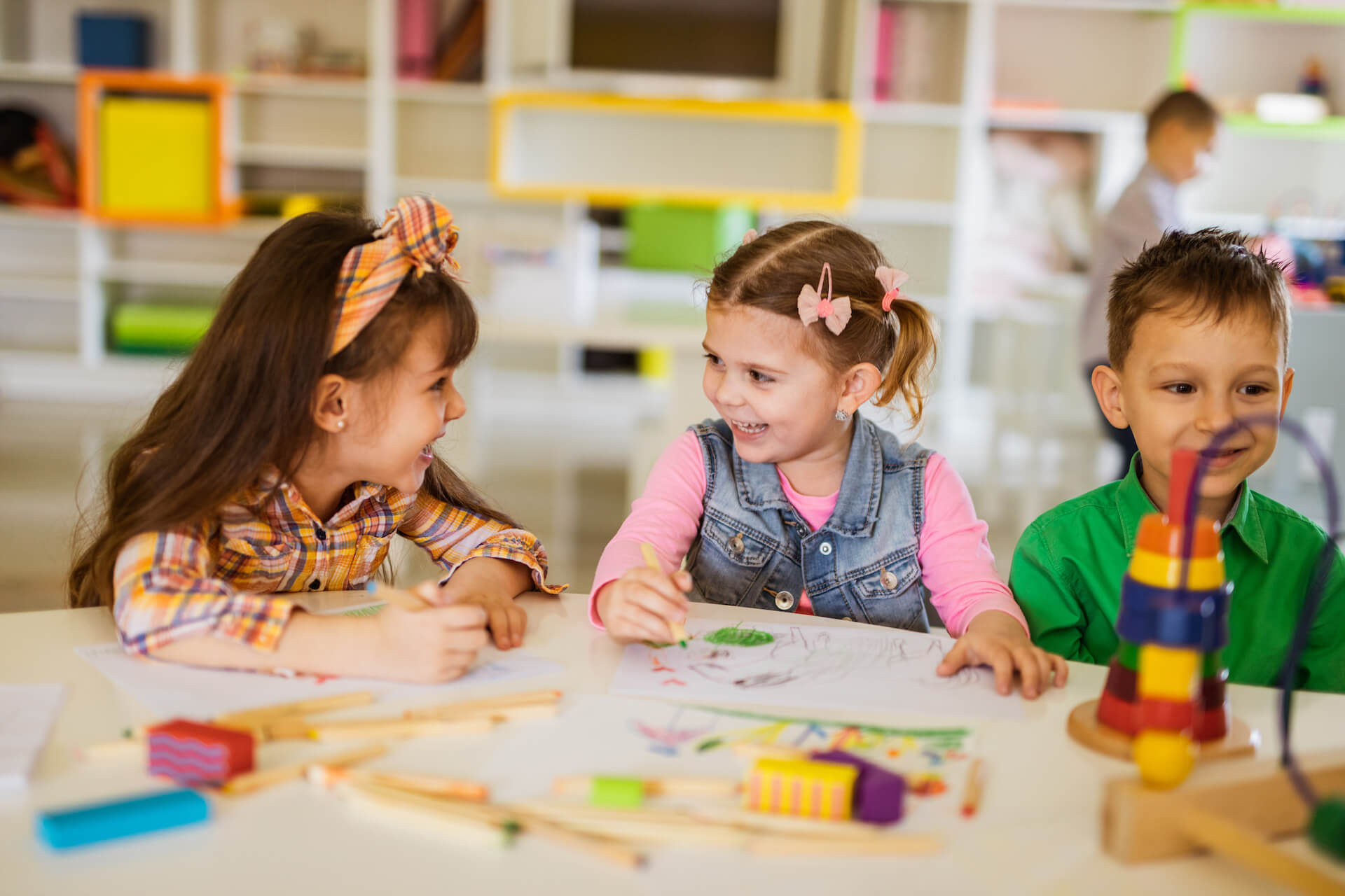 Kids Laughing - Preschool Age Range