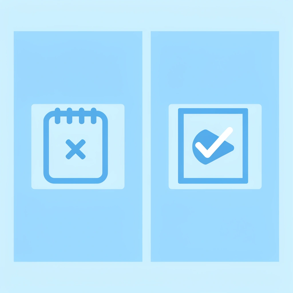 Before: worksheet on table untouched. After: child happily learning through play