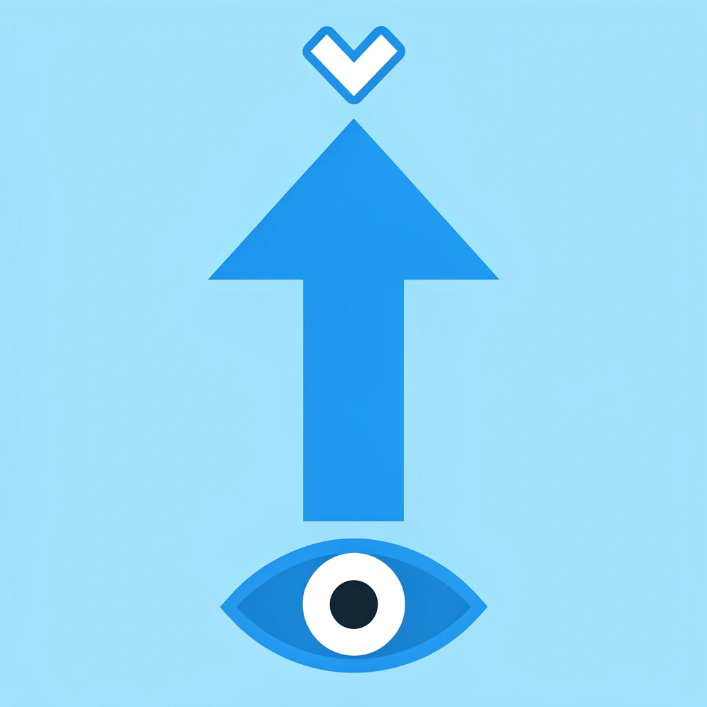 Upward arrow showing progression from visual supports at base to independence and self-regulation skills at top