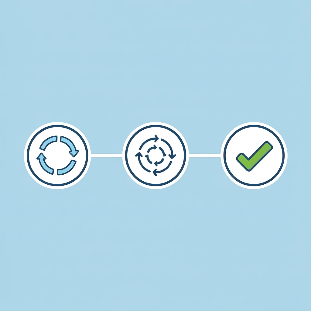 Timeline showing three phases of the 4-6 week transition period from daycare to preschool