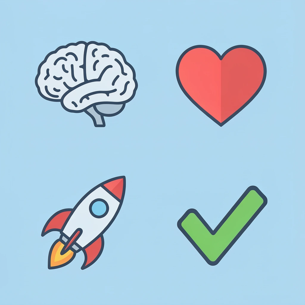 Four pillars of preschool Christmas activities showing fun, cognitive skills, motor coordination, and emotional learning