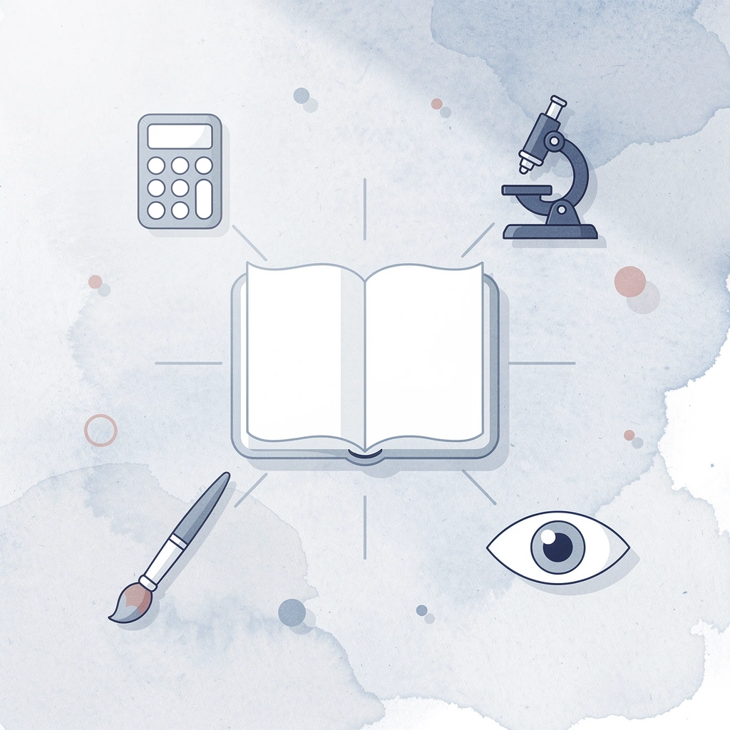 Brain development hub showing five key preschool learning areas