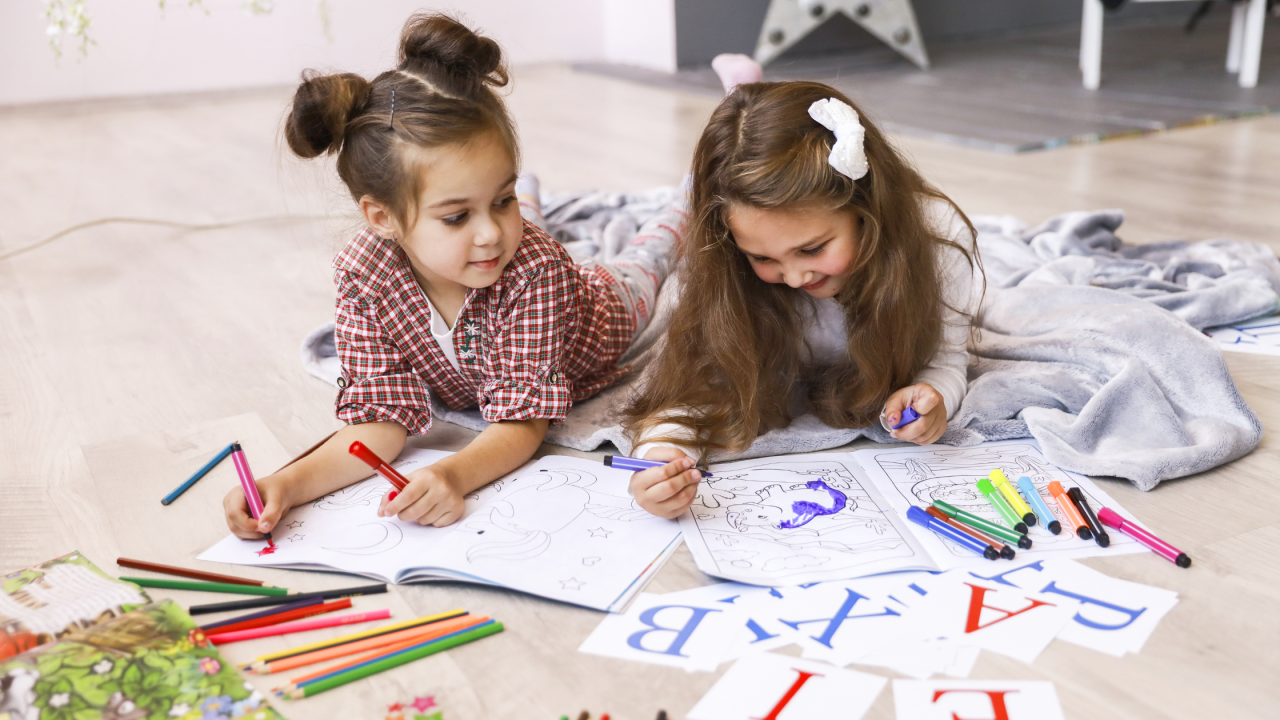 Colouring at Home - At Home Learning Activities