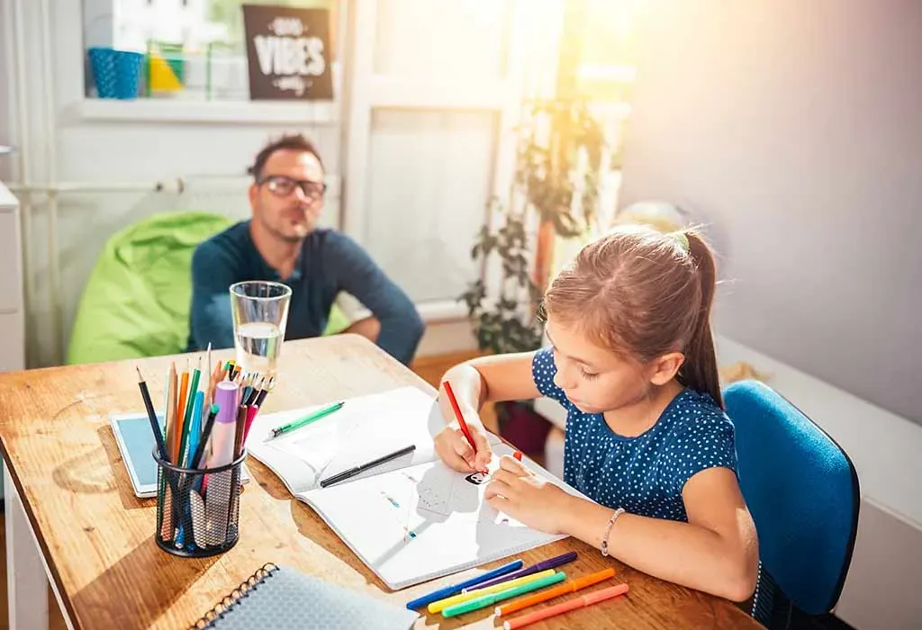 Parent looking at Child - Snowplow Parenting