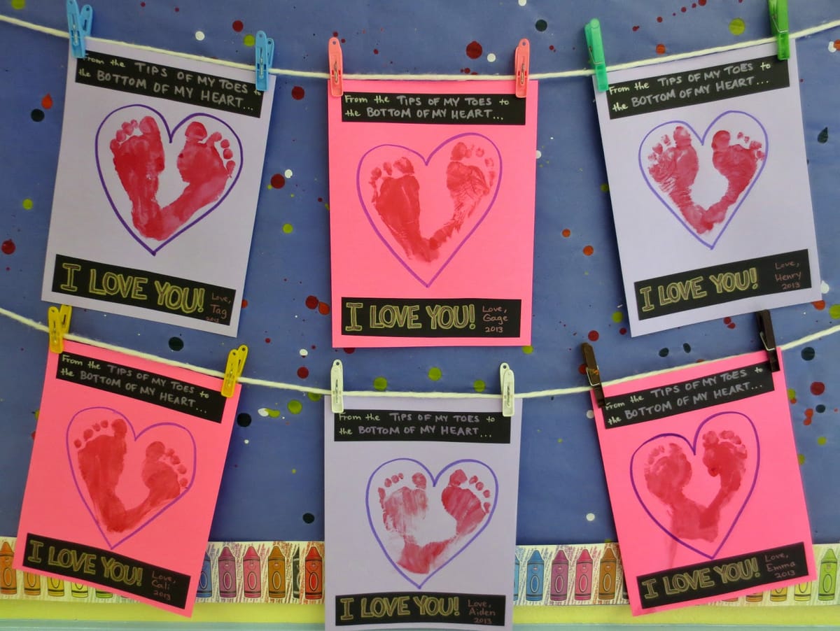 Valentine crafts - Preschool Valentine Crafts for Parents