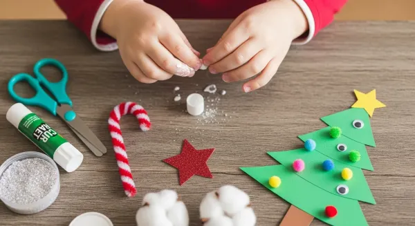 Christmas Art - Christmas Crafts Preschool