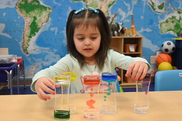 Child Doing Science Experiments - Preschool Science Activities
